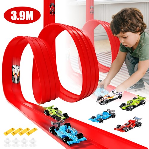 Flexible race track - race, car