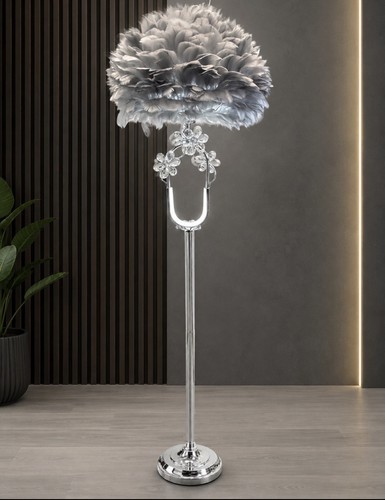 Luxury feather lamp modern - lamp,