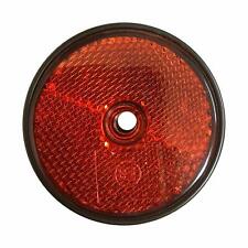 6 x SCREW ON RED REFLECTORS -