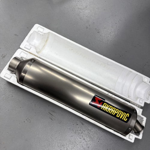 Akrapovic left hand exhaust - akrapovic,