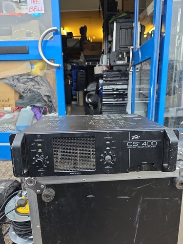 Peavey 400 amplifier - peavey, cs