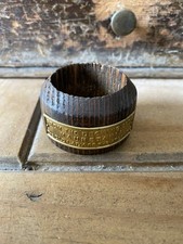 Wood teak ? napkin ring decking RMS Mauretania The Old Lady Of Atlantic Cunard