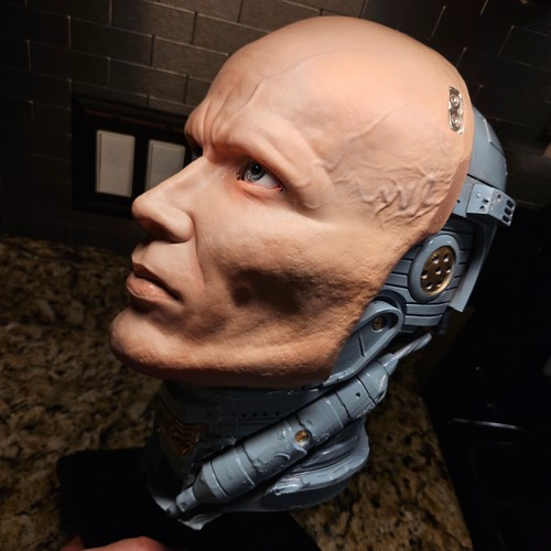 Robocop head bust - head,