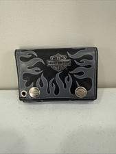 Vtg Harley Davidson Tri Fold