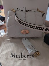 Mulberry white medium softie - white,