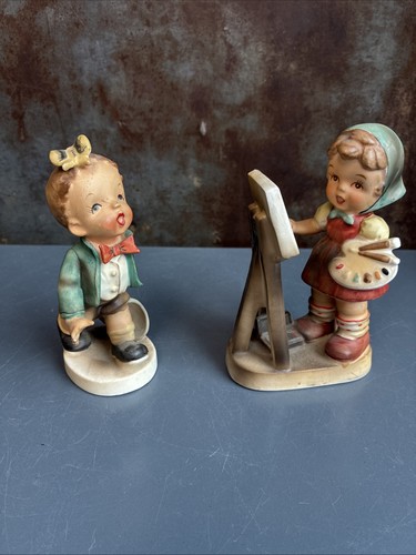Vintage porcelain figurines - porcelain,