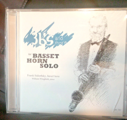 Basset horn solo s - horn, b