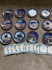 Bradford Titanic Plates Set Of 12 new with certificates