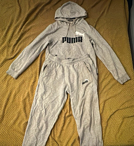 Puma men grey - puma, fleece