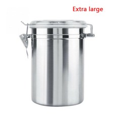 Stainless Steel Storage Jar