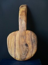 Farmhouse Kitchen Tool, Rustic Wooden Spoon, Primitive Carved Spoon