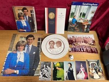 ROYAL FAMILY MEMORABILIA RARE Victorian Order Programme Misc Items x10 Charles