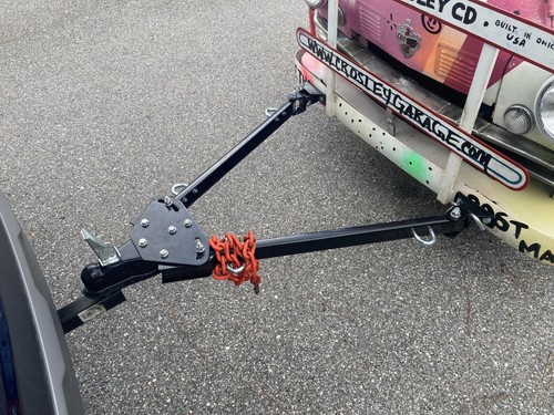 Adjustable tow bar bumper - adjustable,