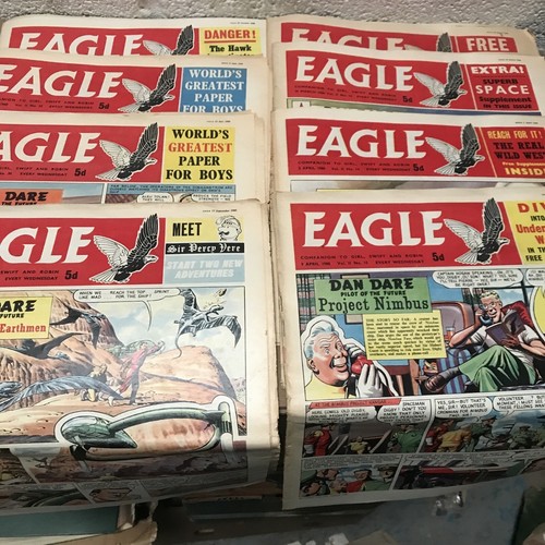 1960 eagle comics featuring - eagle,