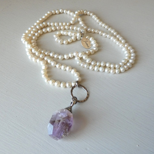 Real pearls long - real,