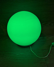 Wifi Mood Lamp Changing Ball  Phone Glow Ball Colour Mains Powered - Used Good