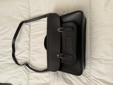 The Cambridge Satchel The 15 Inch Batchel black  Leather Bag Immaculate