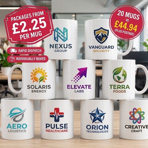 Mugs custom business - x,