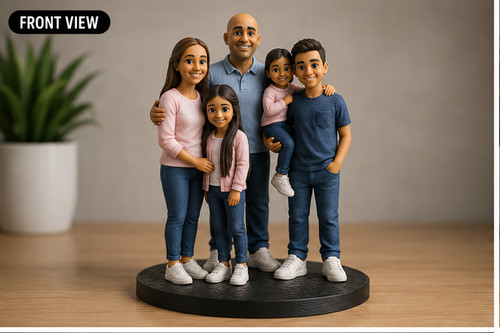 Custom family printed - 3d,