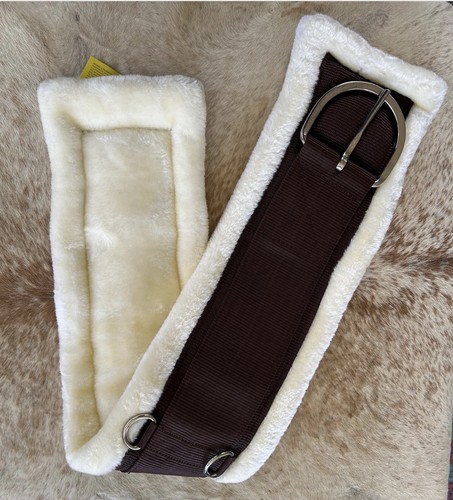 Western fleece girth - western,
