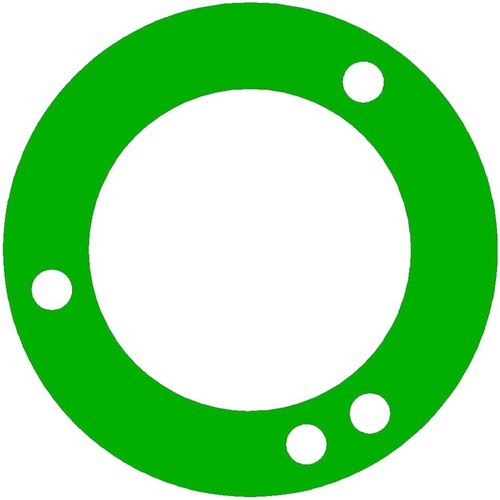 Starter flange gasket - flange,