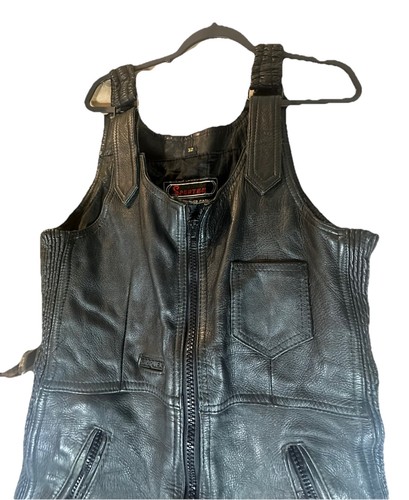Sportex leather salopettes - sportex,