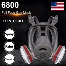 Full Face Gas Mask Painting
