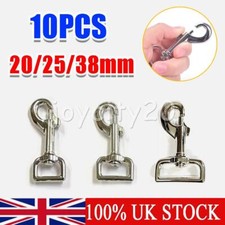 10x Trigger Hook Clips 20mm 25mm 38mm Dog Leads Webbing Bags Straps