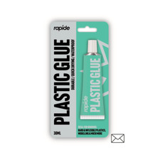 Rigid hard plastic glue - hard,