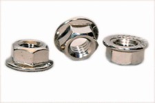 M3 M4 M5 M6 M8 M10 M12 M16 SERRATED FLANGED NUTS A2 STAINLESS STEEL DIN 6923 UK