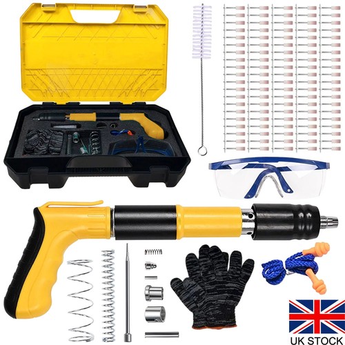 Concrete nail gun kit with - concrete,