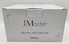? JCMASTER Professional Electric Nail Drill | 30,000 RPM | Foot Pedal | 6 Drill