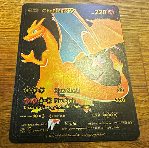 Pokémon tcg charizard - pokémon, v