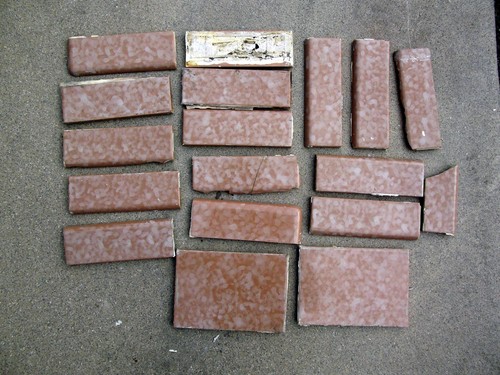 Vintage ceramic tiles - vintage, for