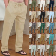 Mens Elasticated Waist Harem