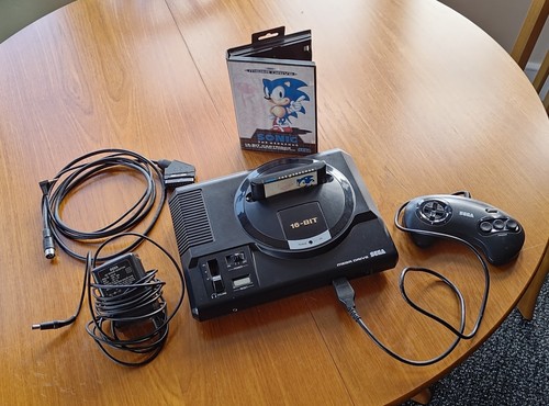 Sega mega drive black - mega,