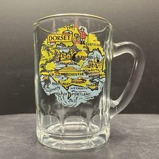 Vintage Dorset Map MINIATURE