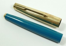 Vintage Parker 61 Fountain Pen 12ct Rolled Gold Cap & Body For Parts c1968