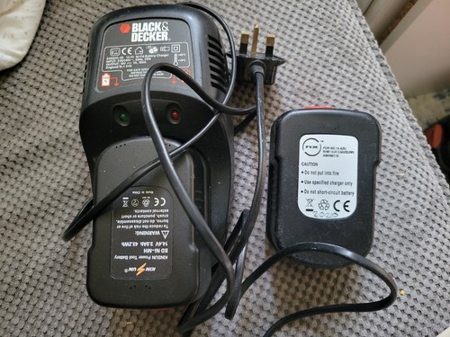 Black and decker battery - black,