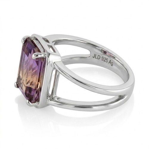 Genuine ametrine solitaire - genuine,