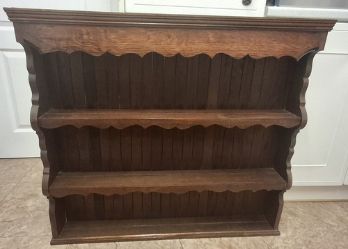 Vintage oak dresser top - dresser,