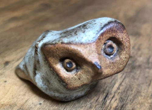 Vintage tremar pottery - pottery, owl