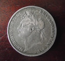 GB George IV Silver Crown 1821, Secundo