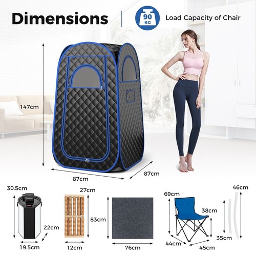 Portable home sauna - portable, full