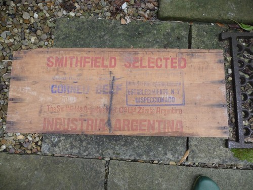 Wooden crate vintage