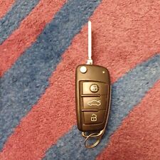 GENUINE AUDI 3 BUTTON REMOTE FLIP KEY FOB A3 S3 TT ETC 