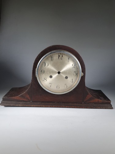Vintage mantel clock case - vintage,