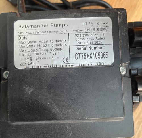 Faulty salamander ct75xtra - faulty,
