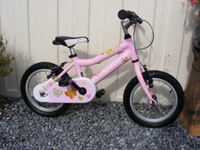 FANTASTIC GIRLS RIDGEBACK HONEY BIKE FRAME 9" WHEELS 14" SERVICED COST £200 NEW