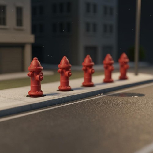 Scale fire hydrant highly - fire,